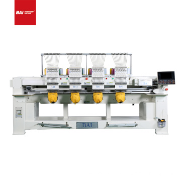 BAI 1200rpm High speed 12 colors DAHAO 4head computerized embroidery machine for hat t-shirt flat